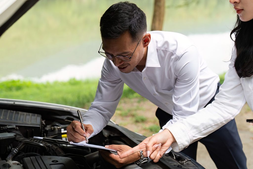 certified third-party auto inspection and assessment report