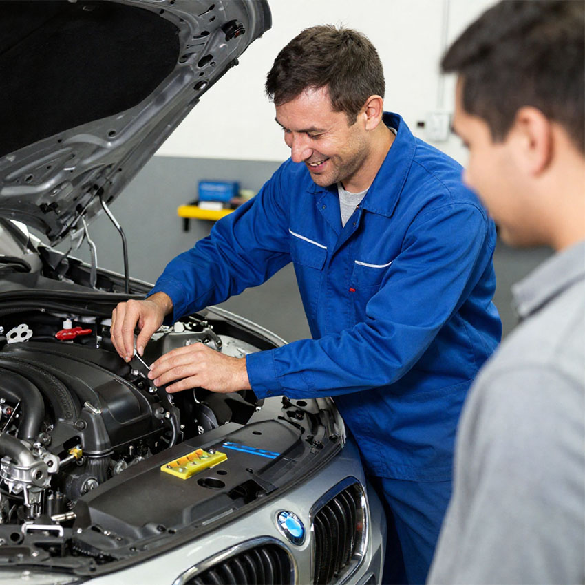 Independent BMW pre-purchase inspection engine diagnostic Houston TX