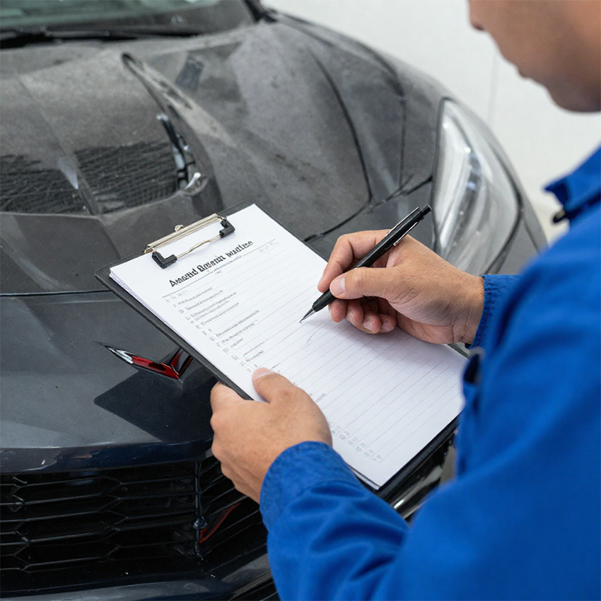 Same day Corvette pre-purchase inspection report Houston