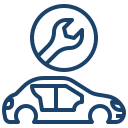 Expert exterior body and paint condition check during a detailed Corvette Pre Purchase Inspection Houston.