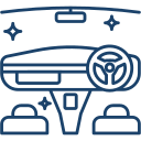 Complete interior cabin and electronics function inspection for Corvette Pre Purchase Inspection Houston.