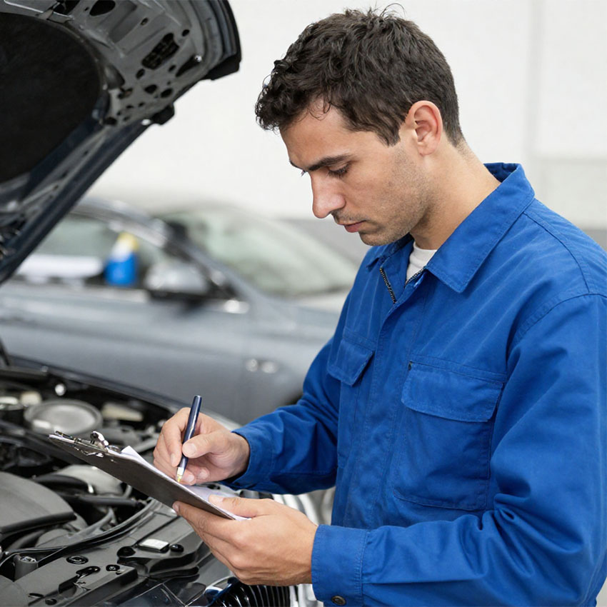 Used BMW pre-purchase undercarriage inspection Houston third party